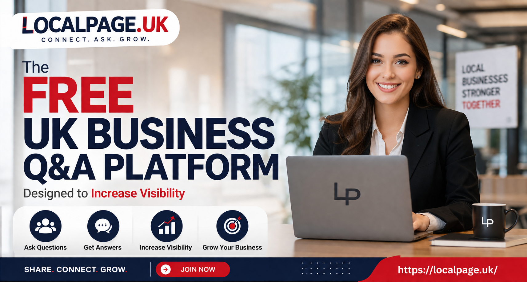 Get Customers with Local Page UK's Free Q&A Platform
